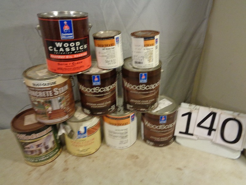 lot 140 image: Wood Stain and More