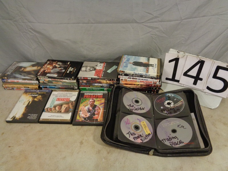 lot 145 image: Over 50 Dvds