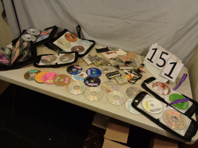 lot 151 image: Cds, Computer Software, and More