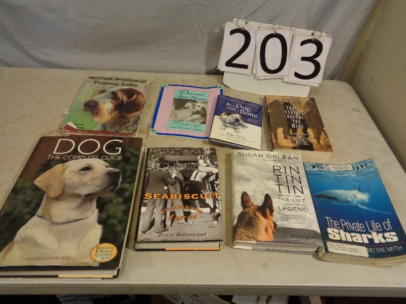 lot 203 image: Animals Books