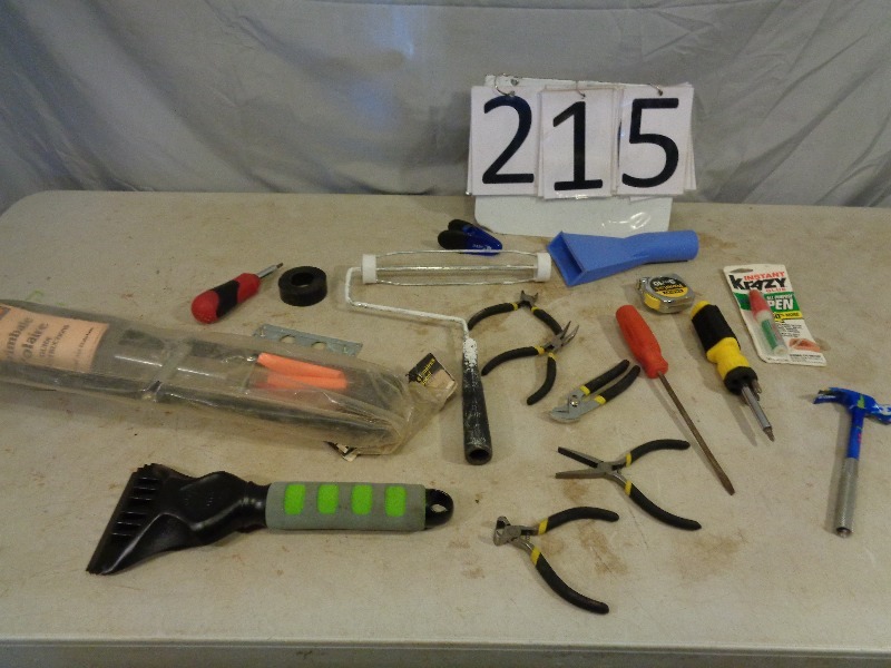 lot 215 image: New Tip Up, Hand Tools, and More