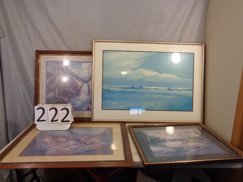 lot 222 image: Framed Pictures