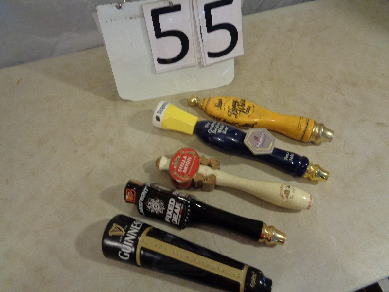 lot 55 image: Beer Tap Handles
