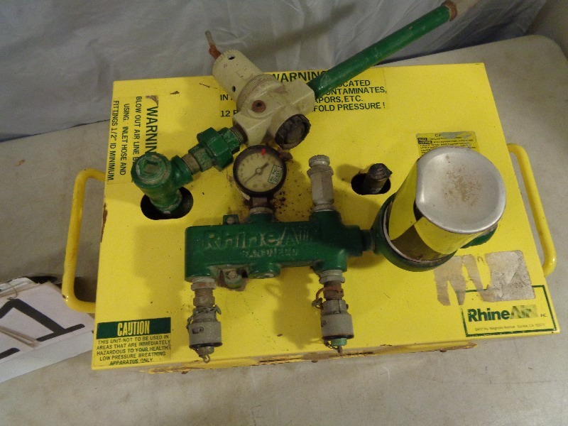 lot 21 image: Rhine Air Ventilation Air Pump