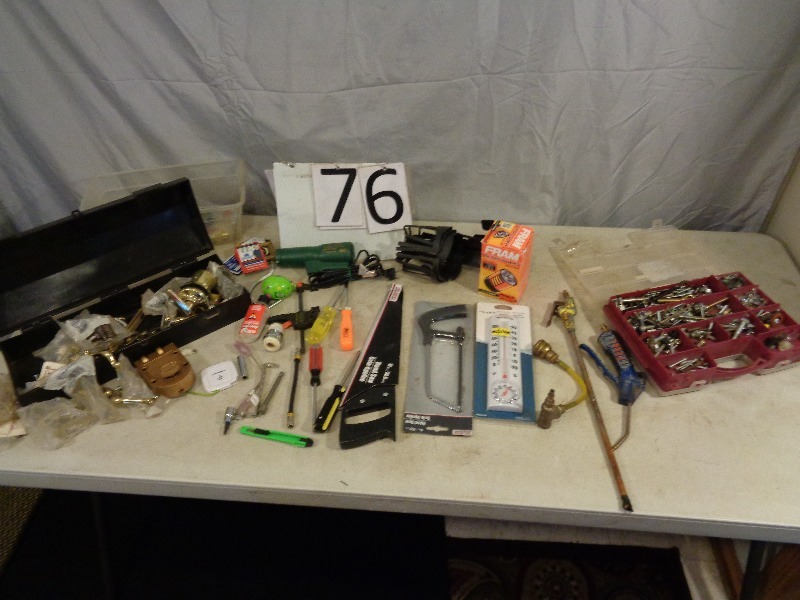 lot 76 image: Tools and Hardware