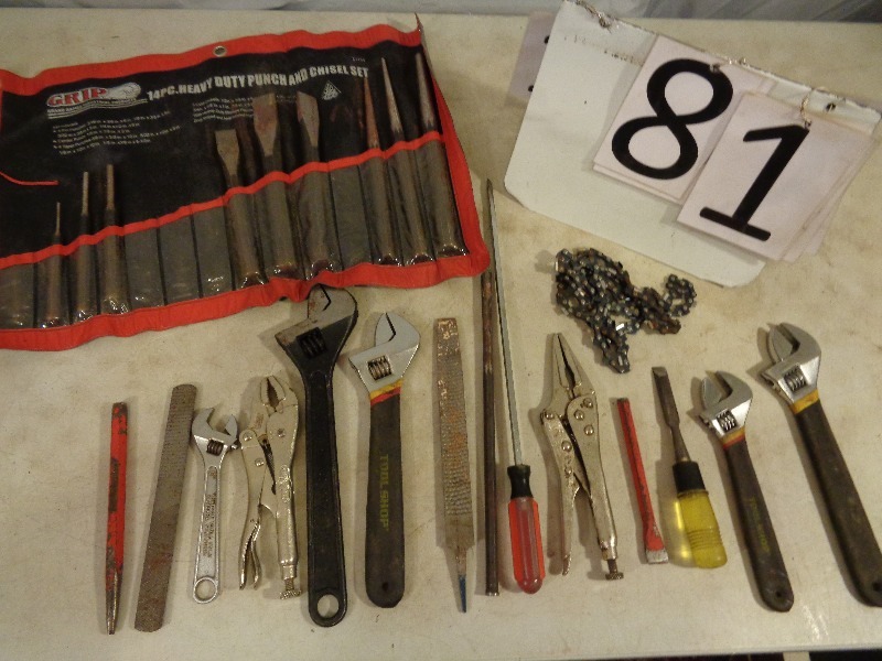 lot 81 image: Assorted Hand Tools