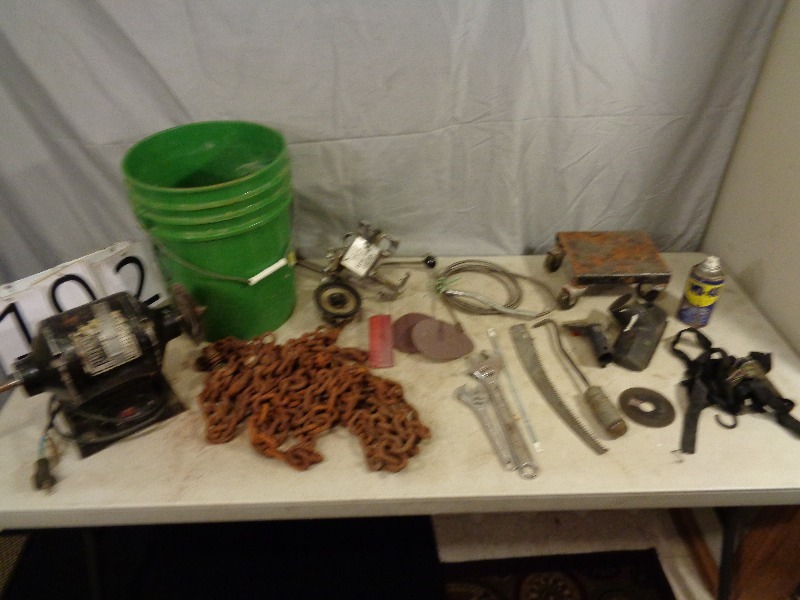 lot 102 image: Assorted Shop and Tools