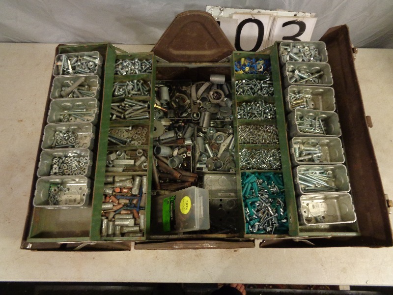 lot 103 image: Kennedy Toolbox with Contents