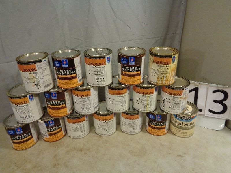 lot 113 image: 18 Quarts of Stain