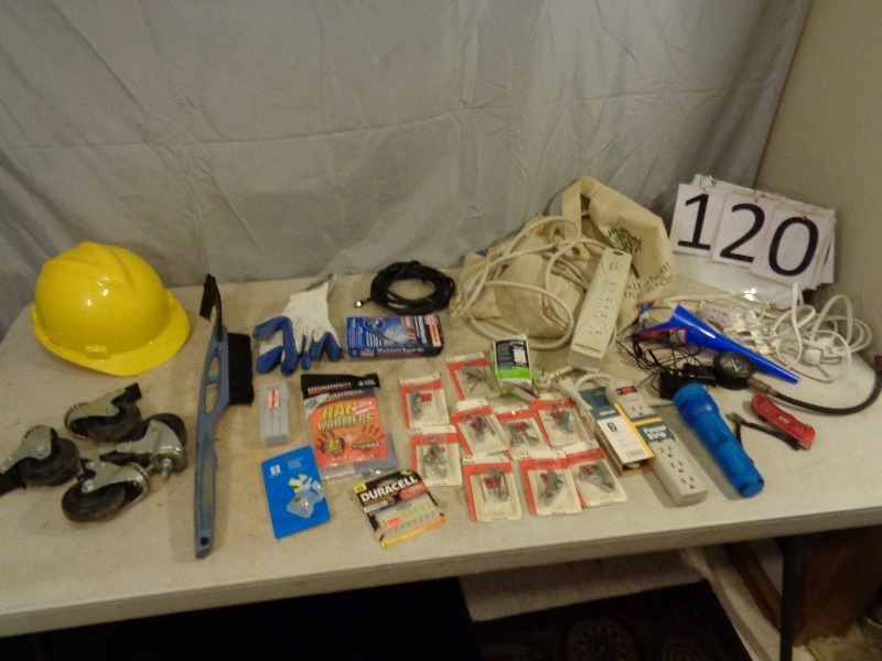 lot 120 image: Assorted Tools and Shop Supplies
