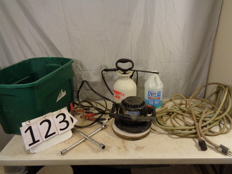 lot 123 image: Orbitron Polisher and More