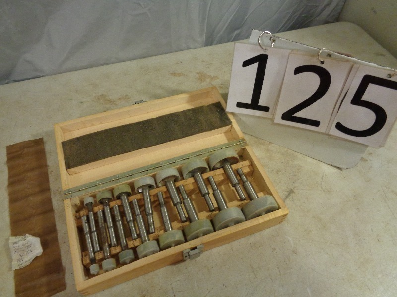 lot 125 image: Set of Forstner Drill Bits in Case