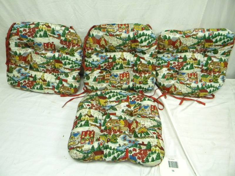 lot 56 image: 4 Seat Cushions
