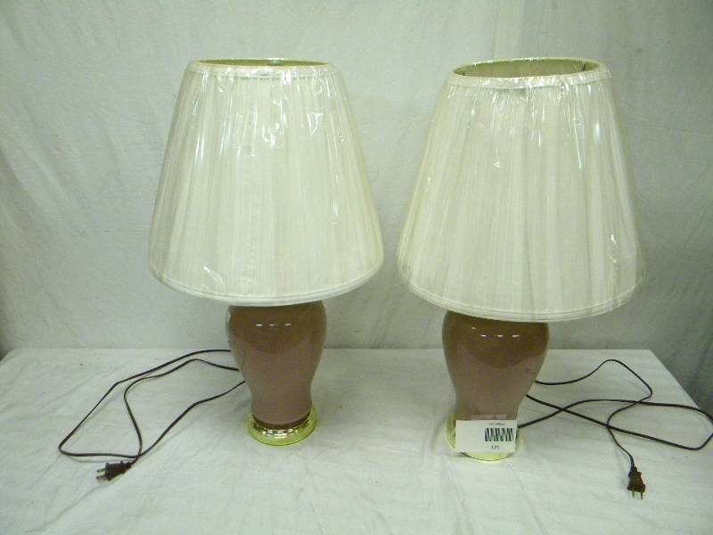 lot 171 image: Pair of Lamps