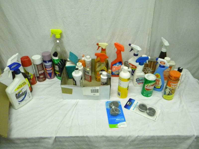 lot 219 image: Cleaning Supply Lot