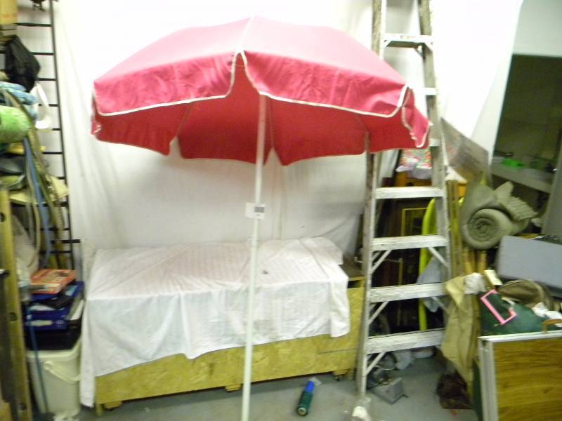 lot 319 image: Large Portable Umbrella