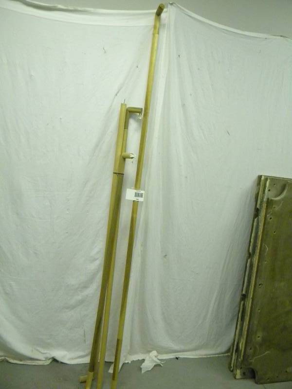 lot 341 image: Wood Unstained Handrails
