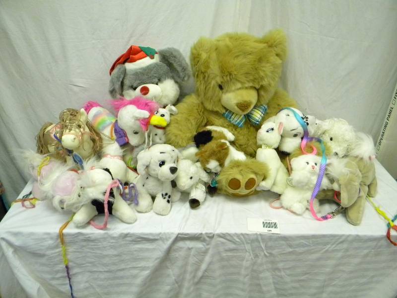 lot 109 image: Stuffed Animal Lot
