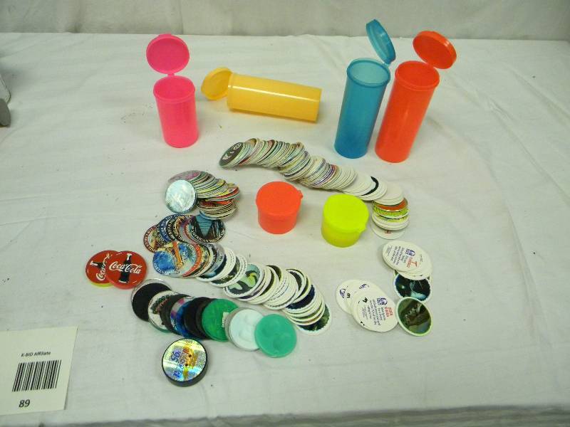 lot 89 image: Pogs and Slammers