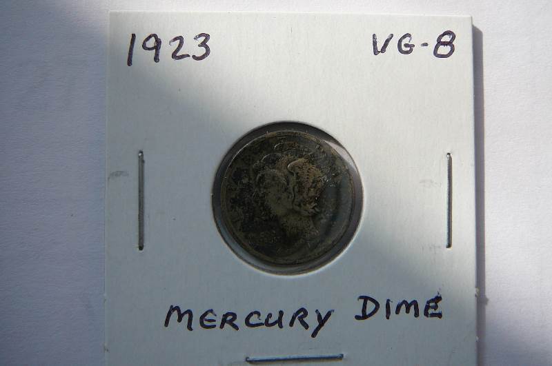 1923 Mercury Dime