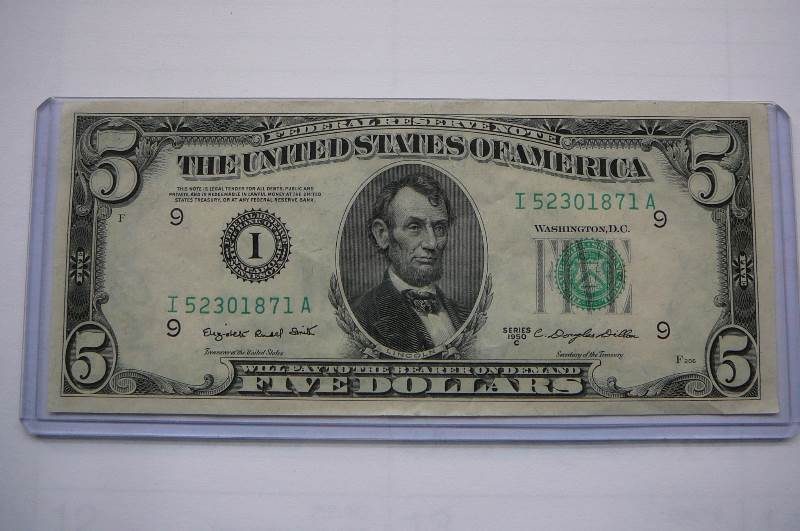 $5 Bill