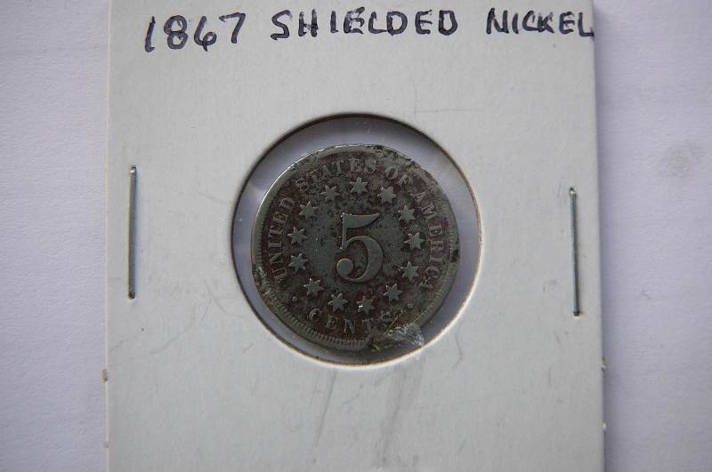 1867 Shield Nickle