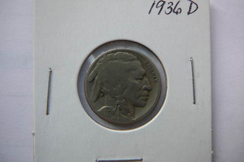 1936 Buffalo Nickel