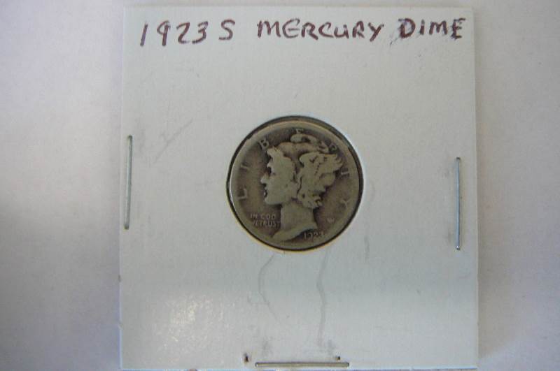1923 s Mercury Dime