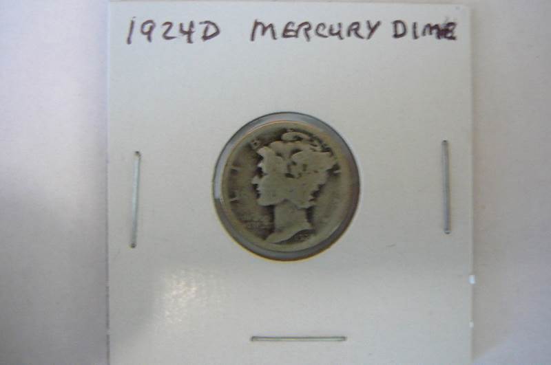 1924 d Mercury Dime