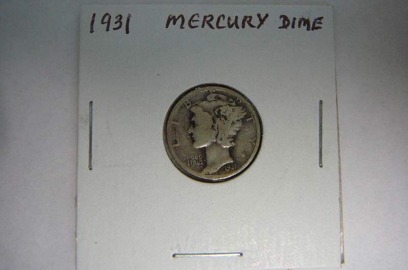 1931 Mercury Dime