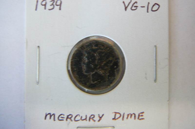 1939 Mercury Dime