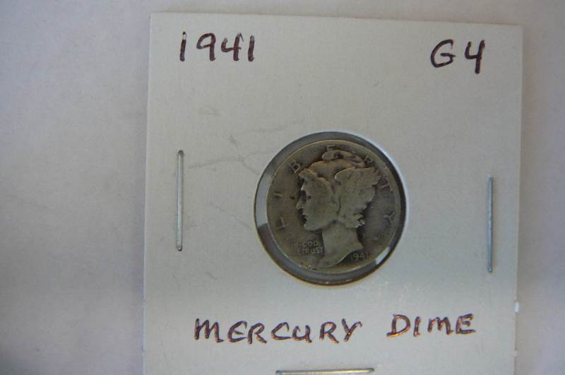 1941 Mercury Dime