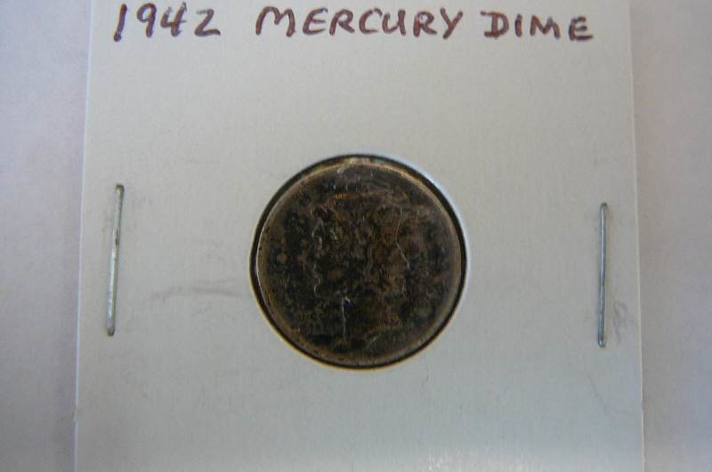 1942 Mercury Dime