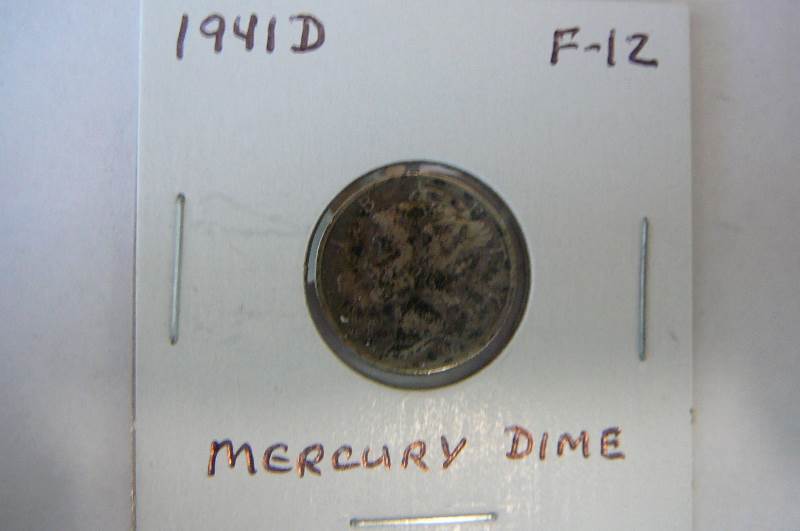 1941 d Mercury Dime