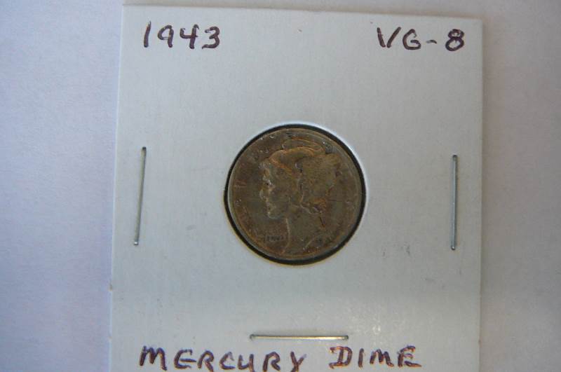 1943 Mercury Dime