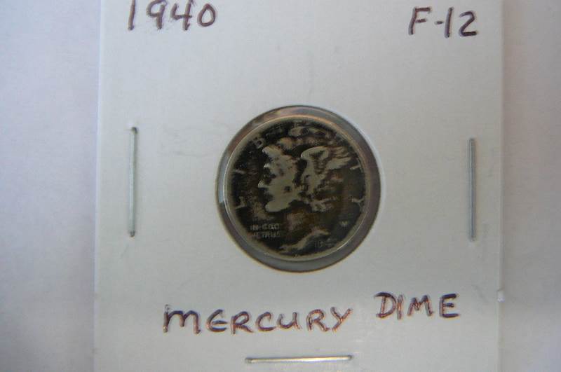 1940 Mercury Dime