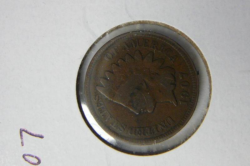 1907 Indian Head Penny