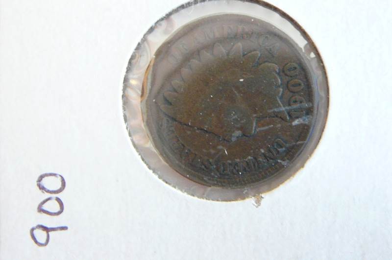 1900 Indian Head Penny