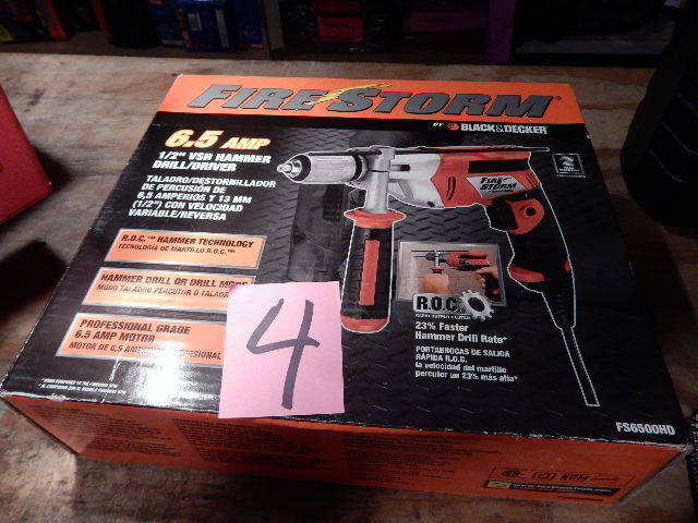 Black and decker discount 6.5 amp hammer drill