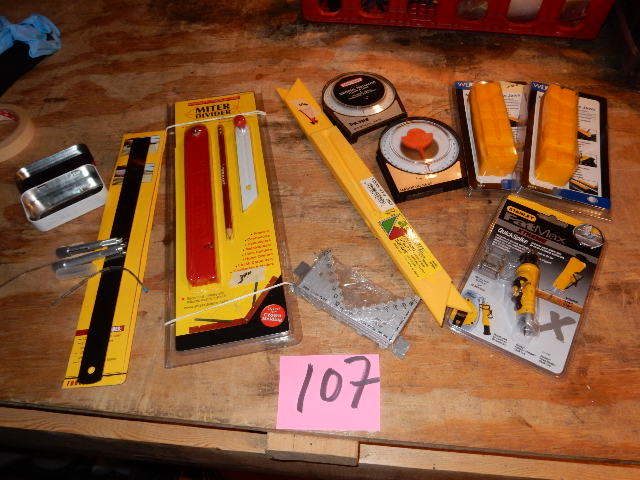 lot 107 image: Misc. Precision Measuring items..See pictures for details