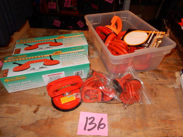 lot 136 image: Lot of Suction Cup movers.