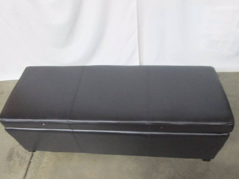 Alcove Bench Storage Ottoman