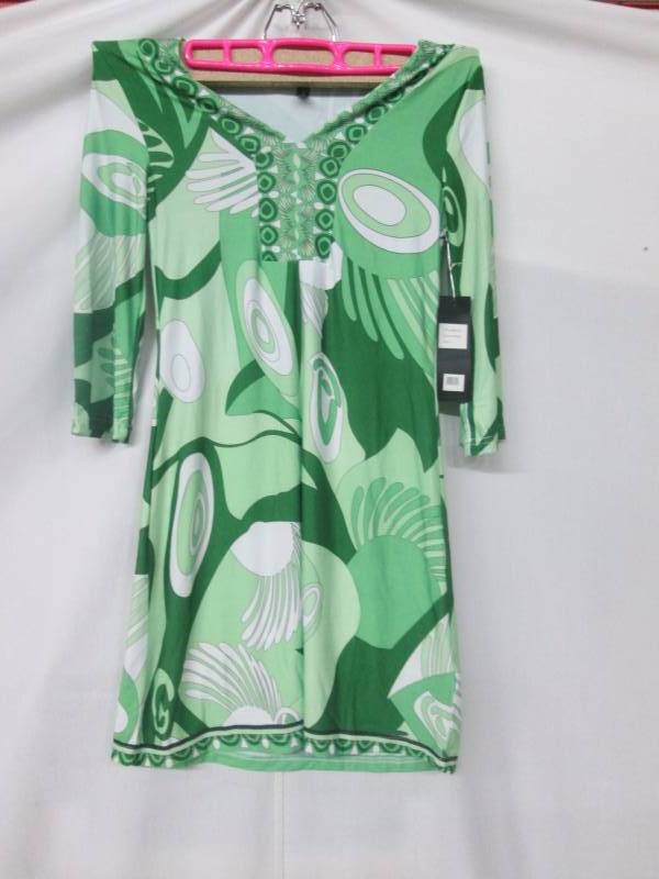 White Mark Misses Belinda Bell-Sleeve Dress