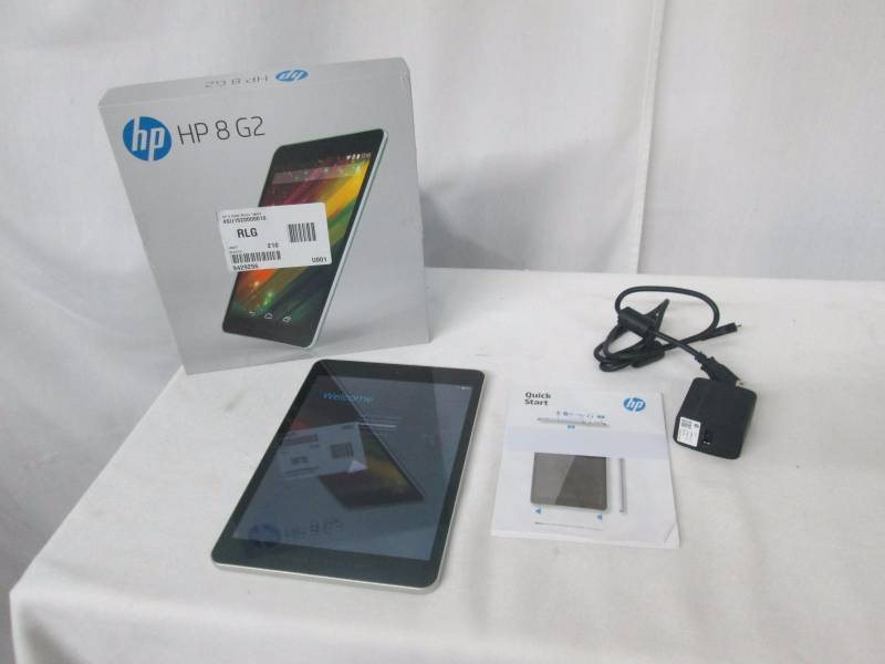 HP 8 16GB Android Tablet - Silver