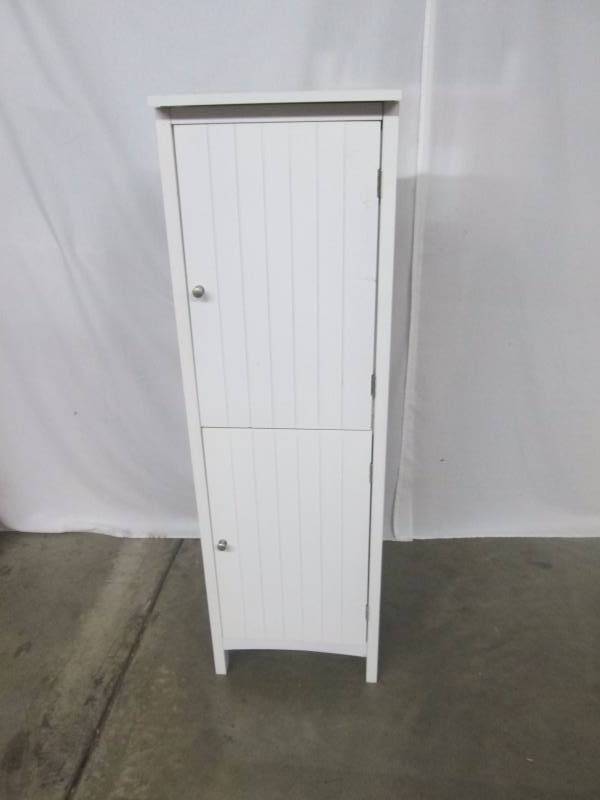 Hamptons Bathroom Bureau w Flip Top Mirror