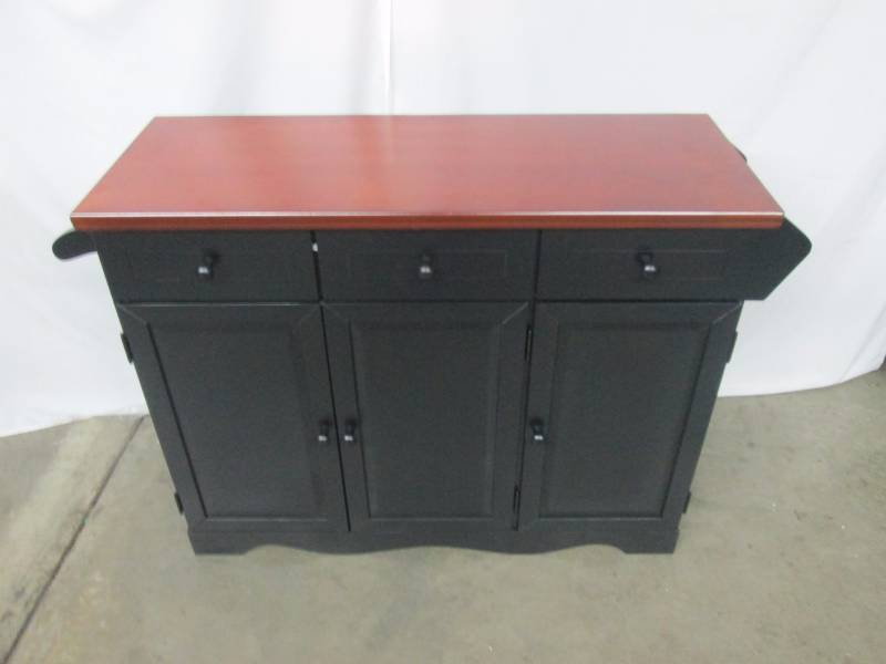 Sideboard with 3 Cabinets and Drawers