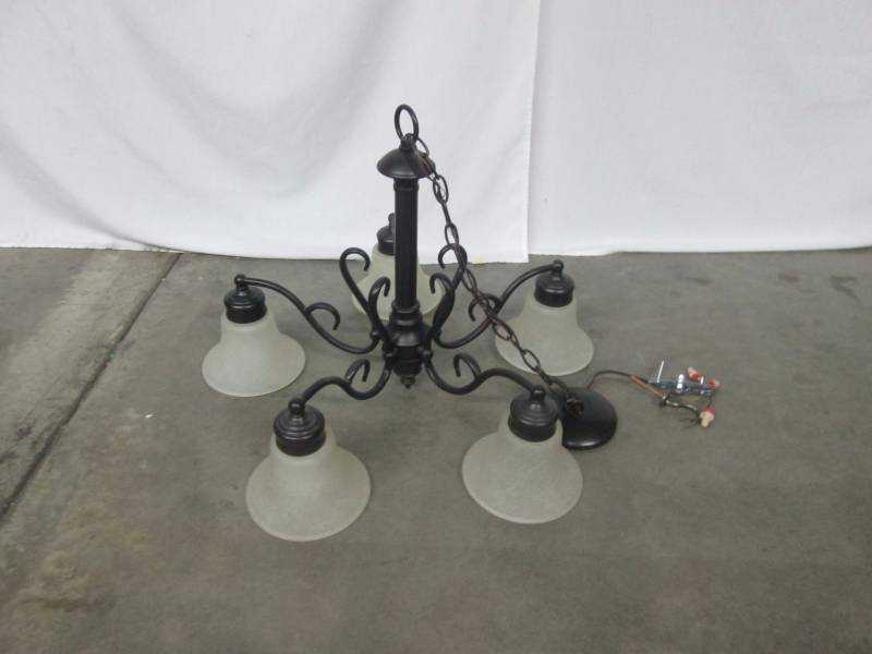 5 Light Hanging Chandelier