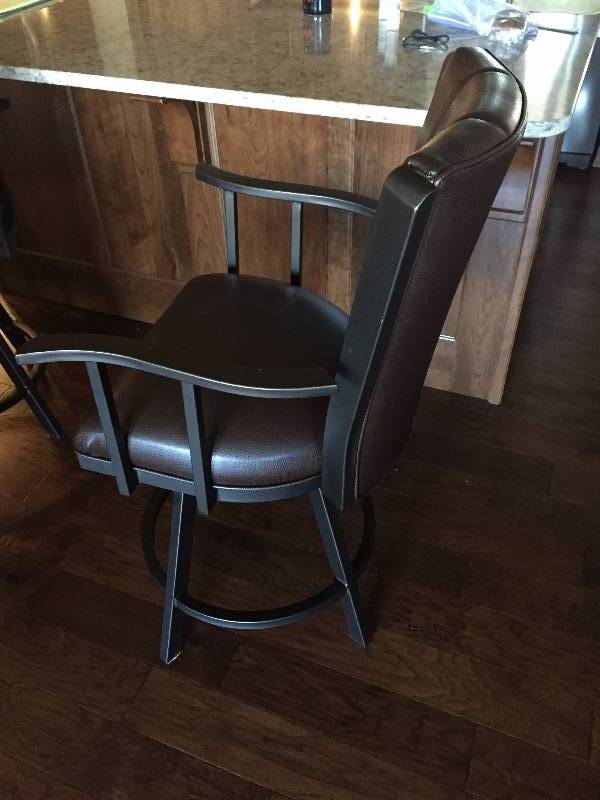 Two Counter-Height Bar Stools