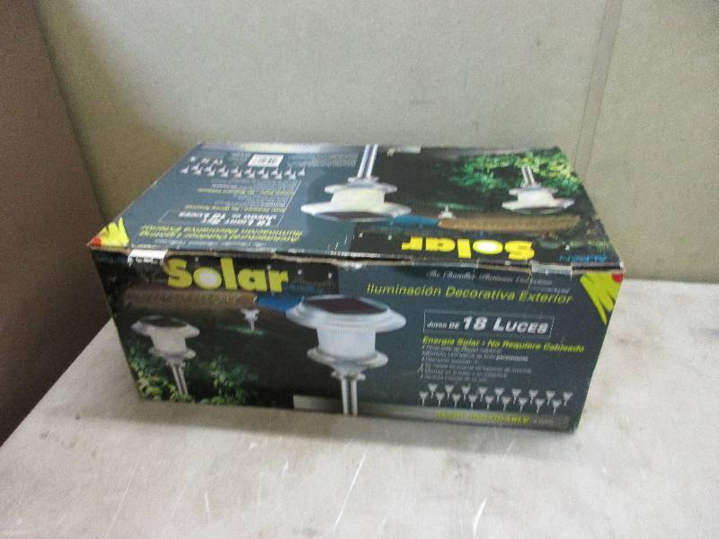 New Patio Light Set