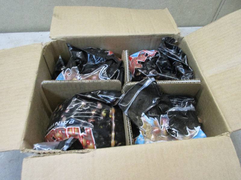 4 bags of paint balls